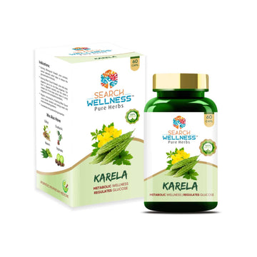 Karela -  Helps Regulate Sugar Levels, Boosting Metabolism & Known for Blood Purification | 60 Capsules