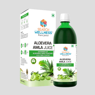 Aloevera Amla Mix Juice - 500 ml | A Perfect Mix for Healthy Body | For Healthy Hair, Skin, Digestion & Immunity